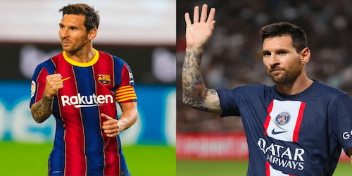 Foto de Messi Barcelona/PSG